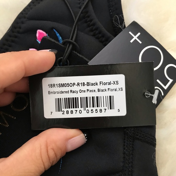 CYNTHIA ROWLEY Racy Embroidered Perforated Swimsui - Picture 4 of 8